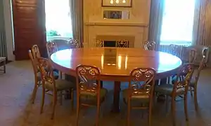 The Gold Room where the International Monetary Fund and World Bank were established during the 1944 Bretton Woods Conference