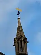 Chariot of Elijah shaped weathervane