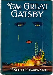 Dust jacket of The Great Gatsby, 1925; published by Charles Scribner's Sons, New York