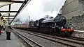 61994 Arriving into Blaenau Ffestiniog with "The Welsh Mountaineer" in Jul 2014