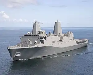 USS Green Bay (LPD-20), a San Antonio-class amphibious transport dock