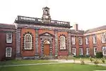 Preston Hospital including Screen and Gates in front