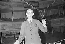 Shadwell in 1945, conducting the BBC Variety Orchestra