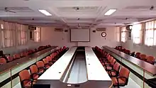 The Main Lecture cum Conference Hall inside IFS, Gurugram.