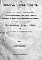 1823 Boston Medical Intelligencer.