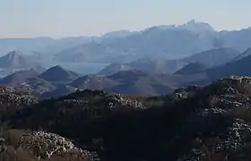 Rumija Mounthain and Skadar Lake