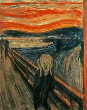 Edvard Munch (1863–1944)The Scream, 1893