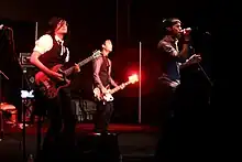 The Slants performing in September 2016.