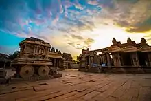 The Stone Chariot in Hampi