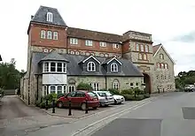 The former Wiltshire Brewery, Tisbury, built in 1885.