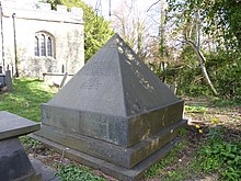 Wyatt Memorial at the Church of St Tegai