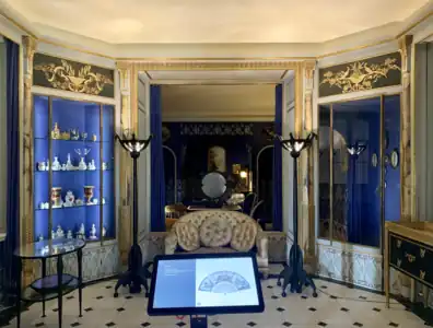 The boudoir of fashion designer Jeanne Lanvin (1922–1925), now in the Museum of Decorative Arts, Paris