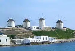 Image 55Iconic windmills of Mykonos (from List of islands of Greece)