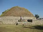 Buddhist remains around Bhallar stupa