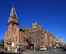 The ASN Co building, Sydney a very early and rare pre-Federation version of the style; completed in 1885