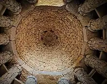 Inside one of the Chambers of the barrow Soulton Barrow