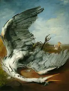 The Wounded Heron by George Frederic Watts, 1837 (Watts Gallery)