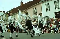 Thelwall Morrismen at the Thaxted Ring Meeting