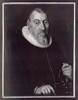 Theodor Burckhardt (1549–1623), son of Christoph Burckhardt (1490–1578) and Gertrud Brand (1516–1600)