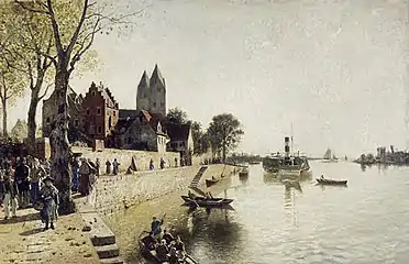 The Rhine at Kaiserswerth