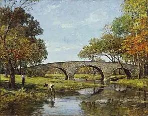 The Old Bridge, 1890. Museo Thyssen-Bornemisza.