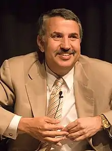 Thomas Friedman (BA, 1975) Three-time Pulitzer Prize winner