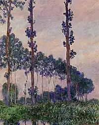 Three Trees in Grey Weather, 1891