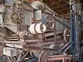 Threshing machine at Kidwell Farm