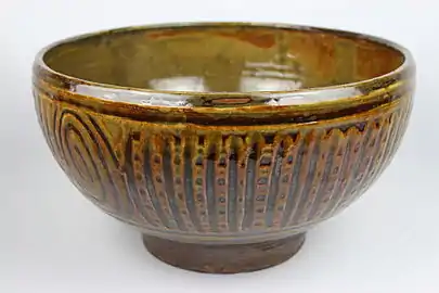 Thrown Bowl by Michael Cardew