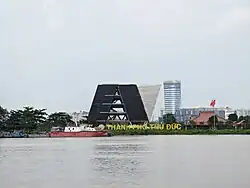 Thủ Thiêm New Urban Area viewed from District 1