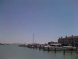 Boats along the docks of Tierra Verde in 2010