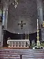 The high altar and the Crucifixion (13th century)