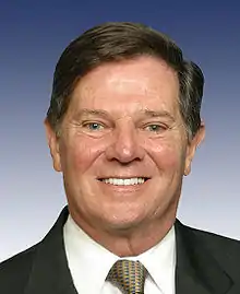 U.S. House Majority Leader Tom DeLay — In September 2005, he resigned from the House because a Texas court charged him of violating campaign finance laws and money laundering. DeLay pleaded not guilty, claiming political motivation for the charges. Was found guilty in 2010. His conviction was overturned in 2013 due to insufficient evidence.