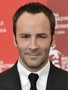 Tom Ford, American fashion designer and filmmaker; former creative director at Gucci and Yves Saint Laurent; CAS (dropped out)