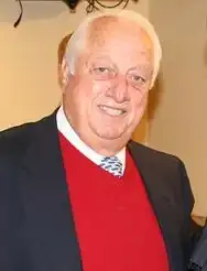 Tommy Lasorda was elected to the Hall of Fame for his tenure as Dodgers manager and led the team to the World Series.