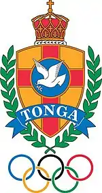 Tonga Sports Association and National Olympic Committee logo