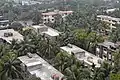 Aerial view of Postal Officers Colony from C&F Tower