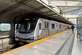 Toronto Rocket train at Yorkdale station