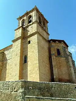 Church of Olmedillo de Roa, a View from below