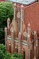 Eastern gable of church of St. James in Toruń (14th century)