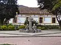 Central square and park of Tota