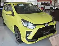 2022 Wigo 1.0 G TRD (B100LA; second facelift, Philippines)