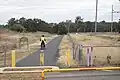 Start of Tracker Riley cycle path