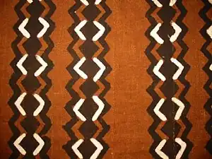 Image 18Bògòlanfini fabric. (from Culture of Mali)