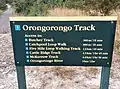 Trailhead Sign for Ōrongorongo Track