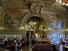 The Train Bleu restaurant, Gare de Lyon.