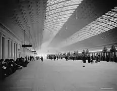 Train concourse, c. 1915