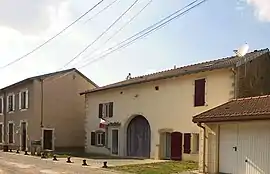 The town hall in Tramont-Saint-André