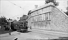 Streetcar on Rue Saint-Jean circa 1930