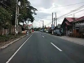 Trece Martires–Indang Road (Indang reassurance sign).jpg